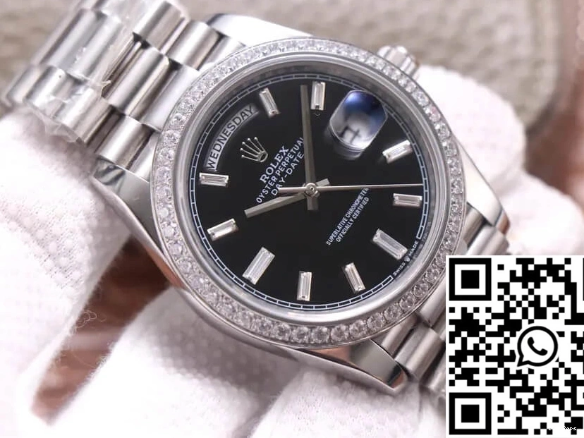 Dial EW Date Day Factory Rolex Diamond M228349RBR-0003 0412